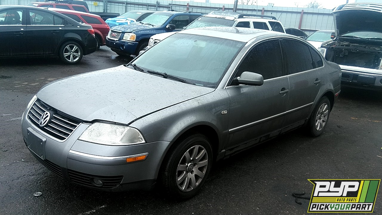 2003 VOLKSWAGEN PASSAT partes disponibles
