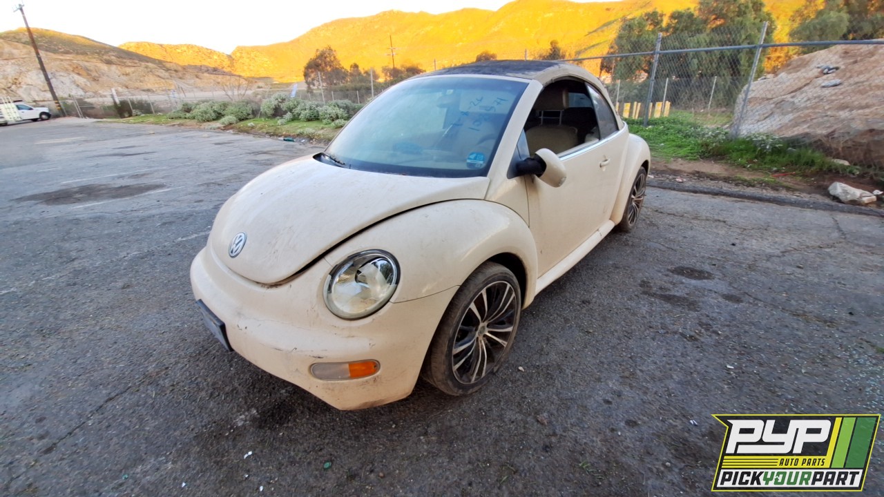 2005 VOLKSWAGEN BEETLE partes disponibles