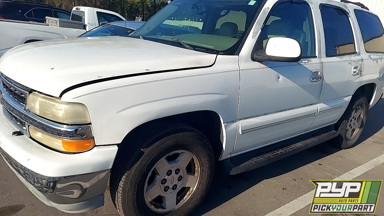 2004 CHEVROLET TAHOE partes disponibles