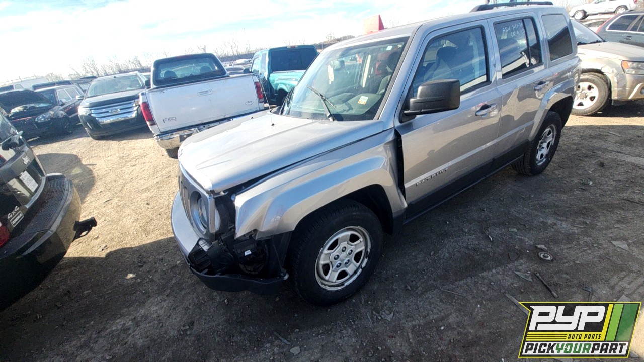 2016 JEEP PATRIOT partes disponibles