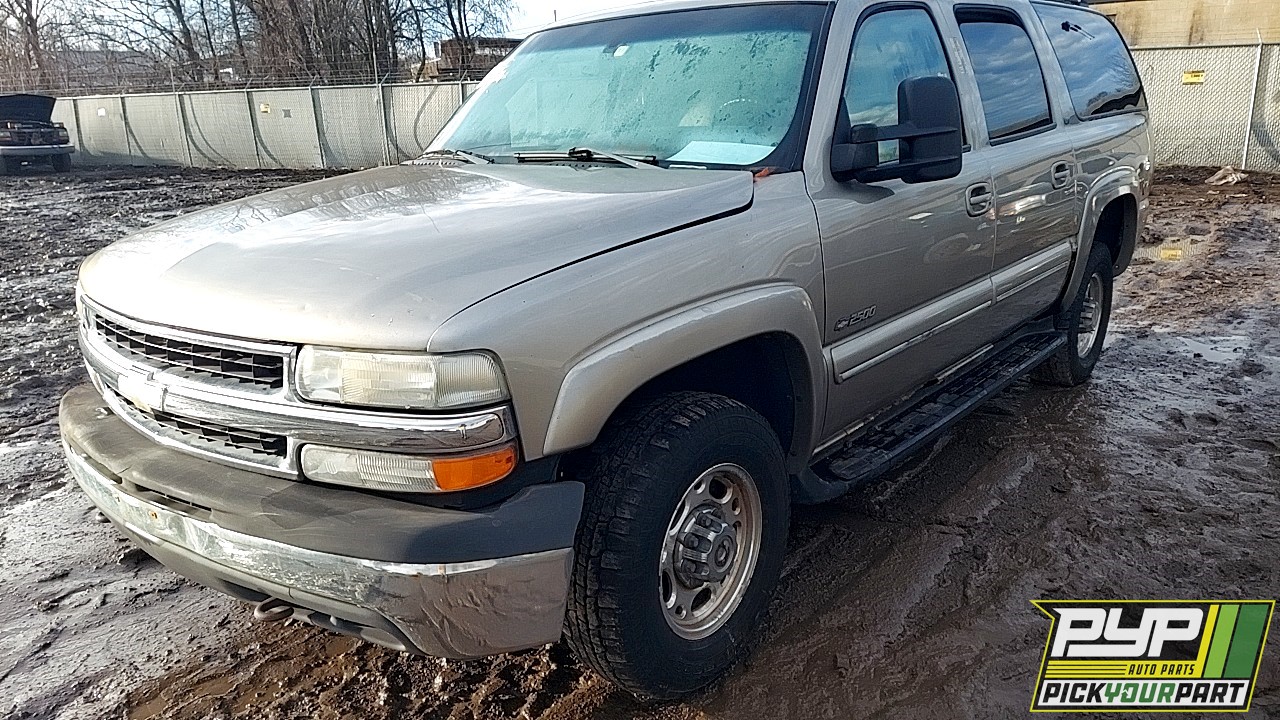 2000 CHEVROLET SUBURBAN 2500 partes disponibles