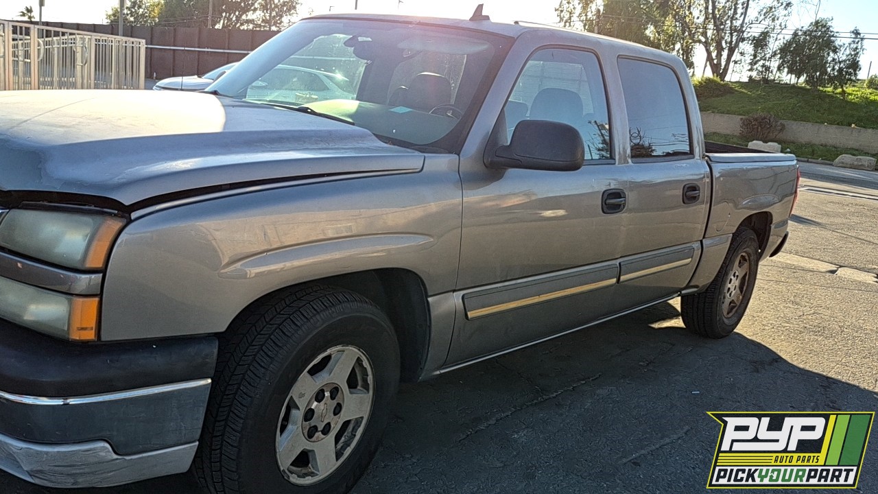 2006 CHEVROLET SILVERADO 1500 partes disponibles