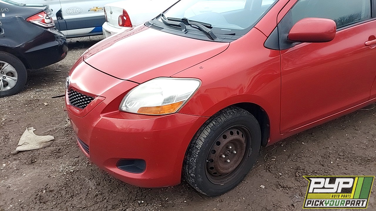 2009 TOYOTA YARIS partes disponibles