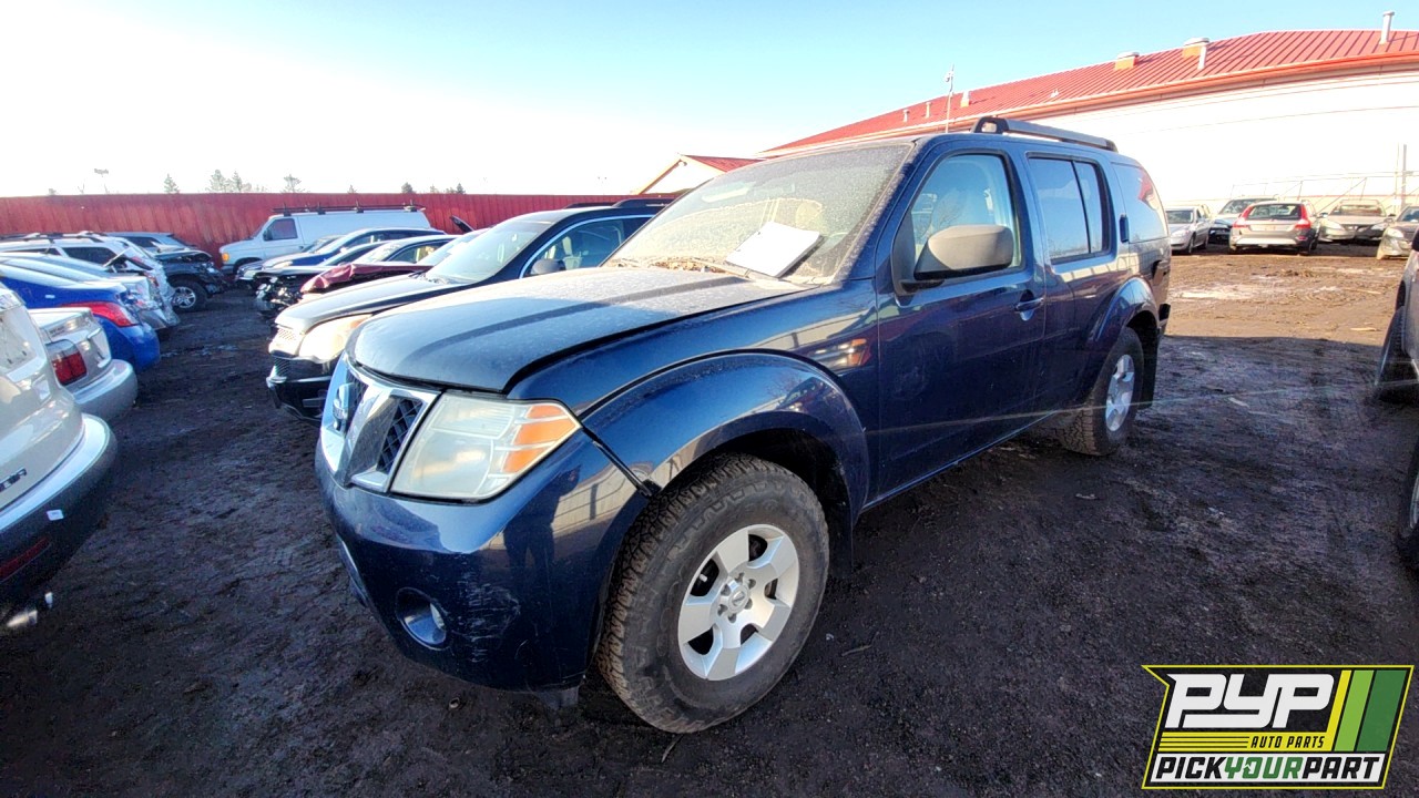2008 NISSAN PATHFINDER partes disponibles
