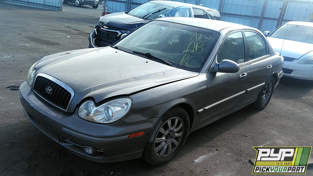 2003 HYUNDAI SONATA partes disponibles