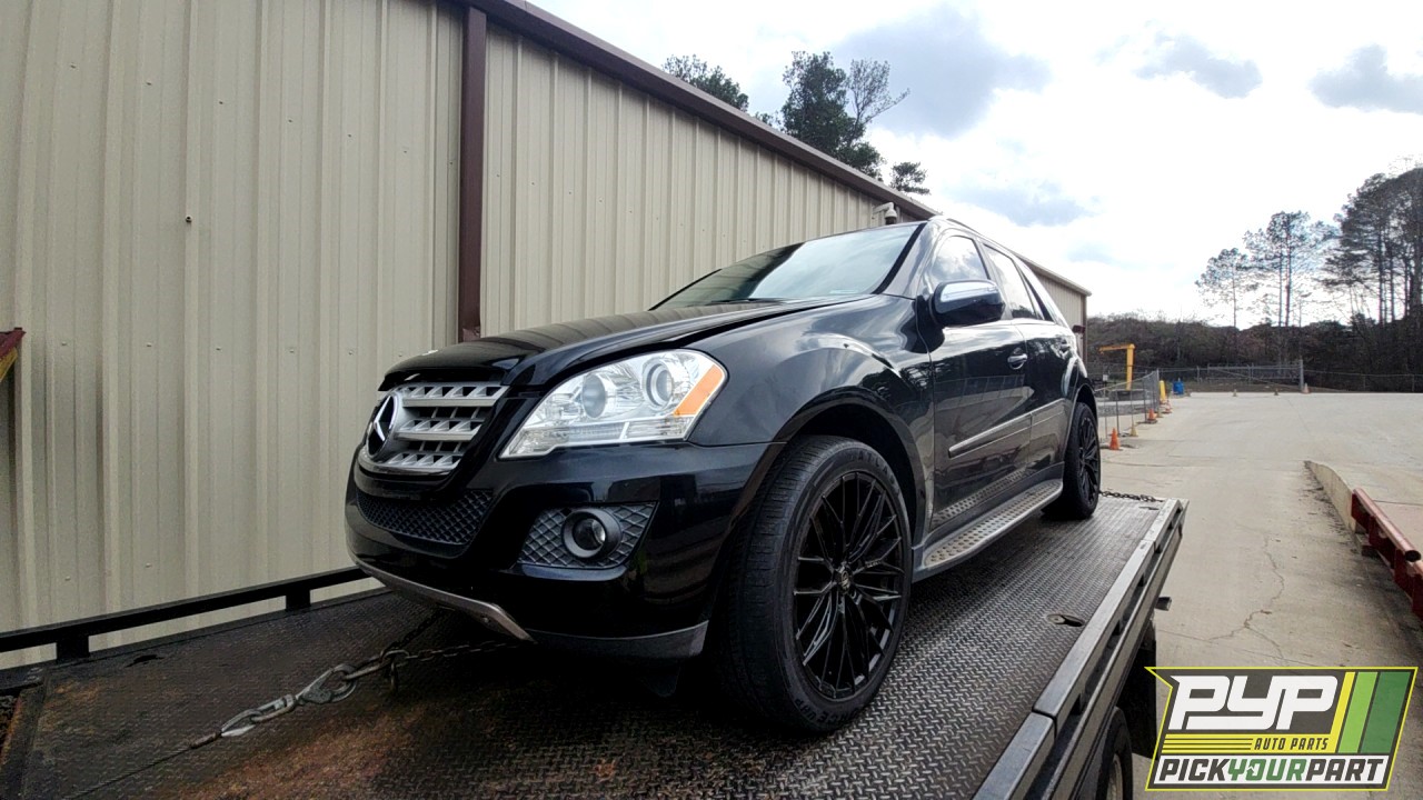 2009 MERCEDES-BENZ ML350 partes disponibles