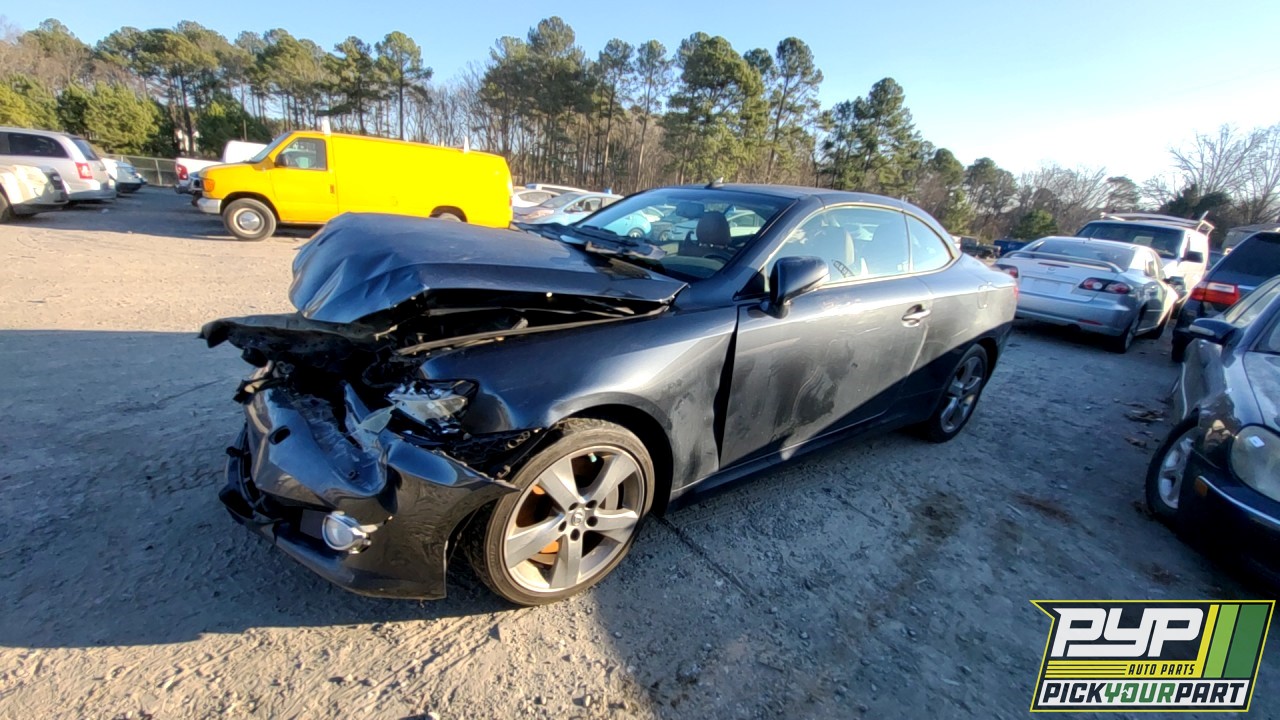 2011 LEXUS IS350 available for parts