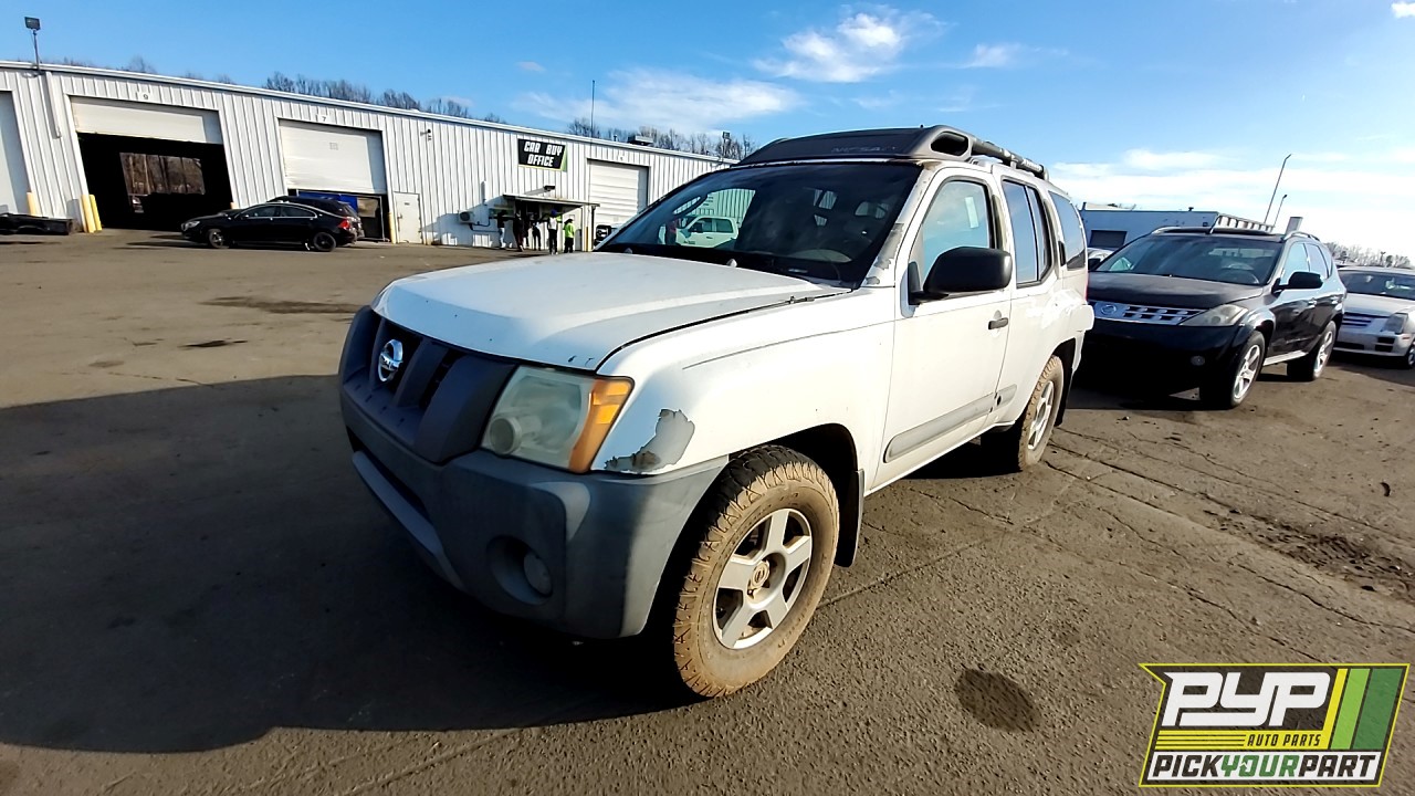 2006 NISSAN XTERRA partes disponibles