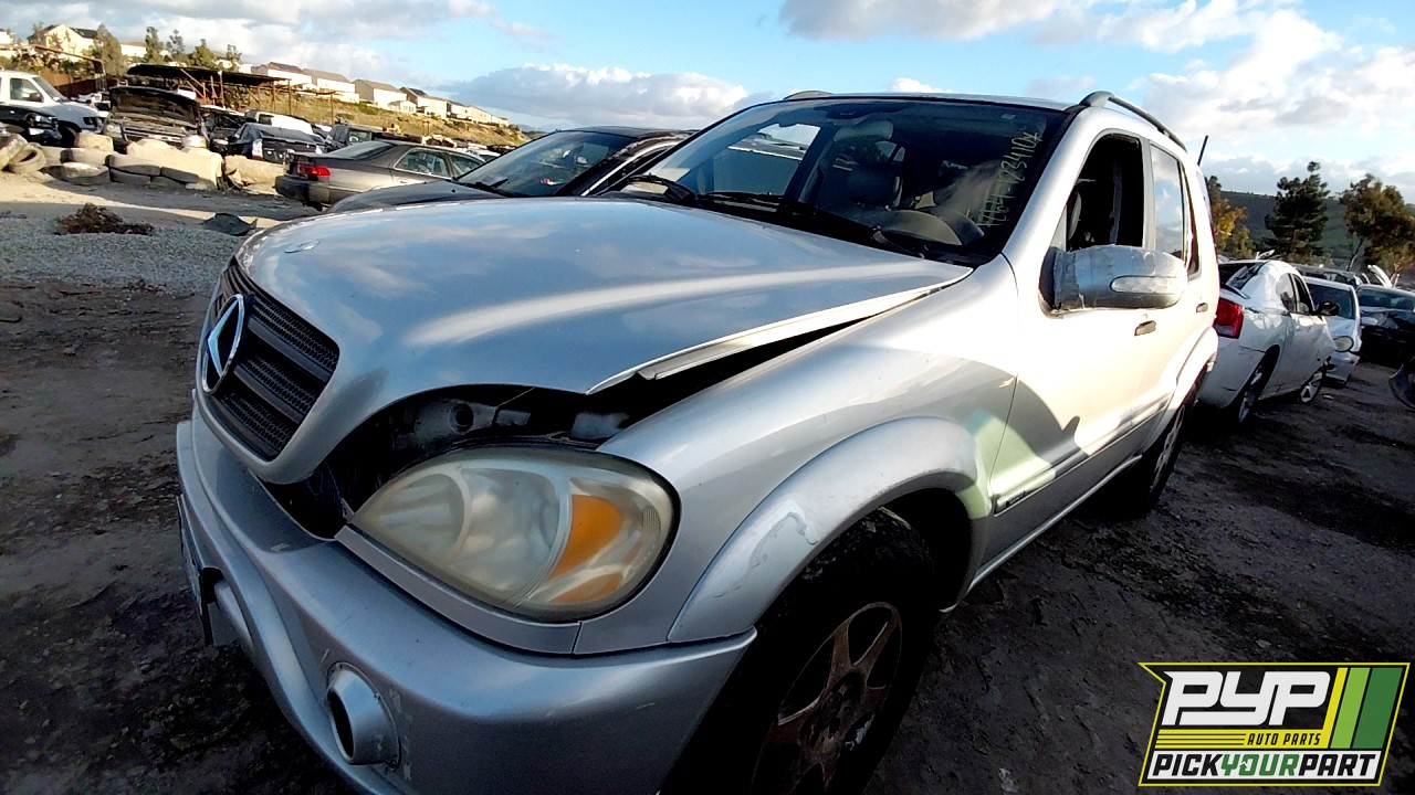2003 MERCEDES-BENZ ML320 partes disponibles