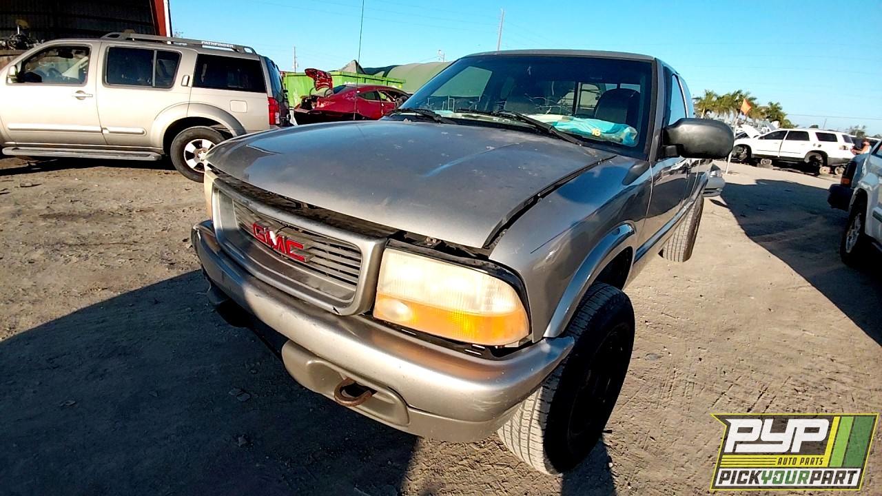 2000 GMC SONOMA partes disponibles