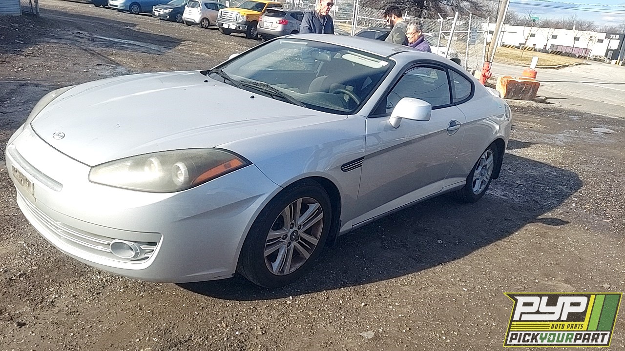2008 HYUNDAI TIBURON partes disponibles