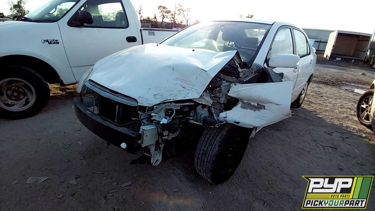 2004 TOYOTA COROLLA partes disponibles