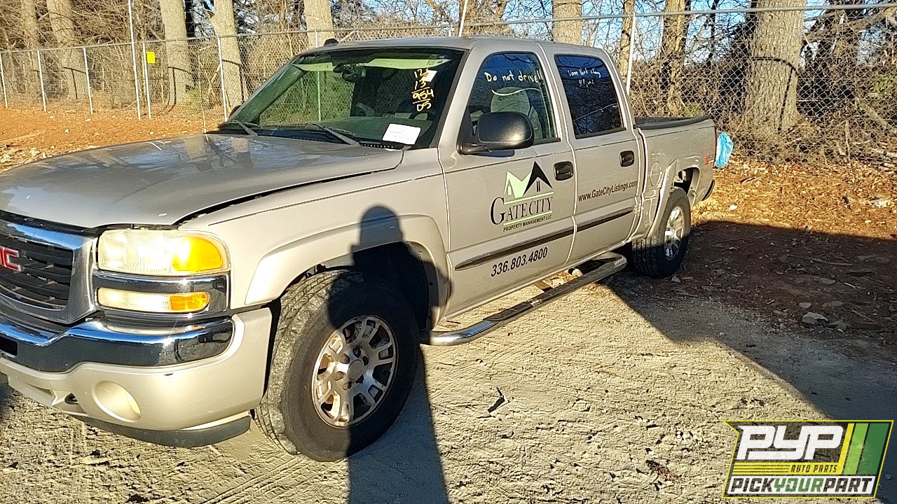 2005 GMC SIERRA 1500 available for parts