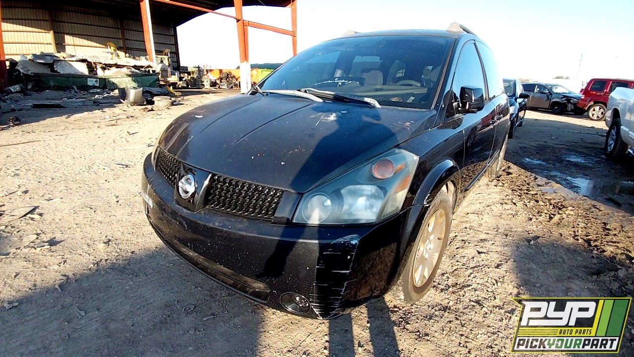 2005 NISSAN QUEST available for parts
