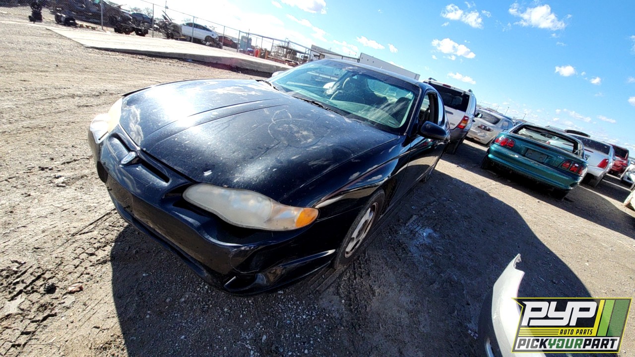2005 CHEVROLET MONTE CARLO partes disponibles
