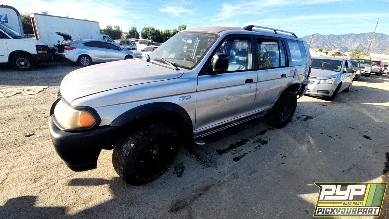 2004 MITSUBISHI MONTERO SPORT partes disponibles