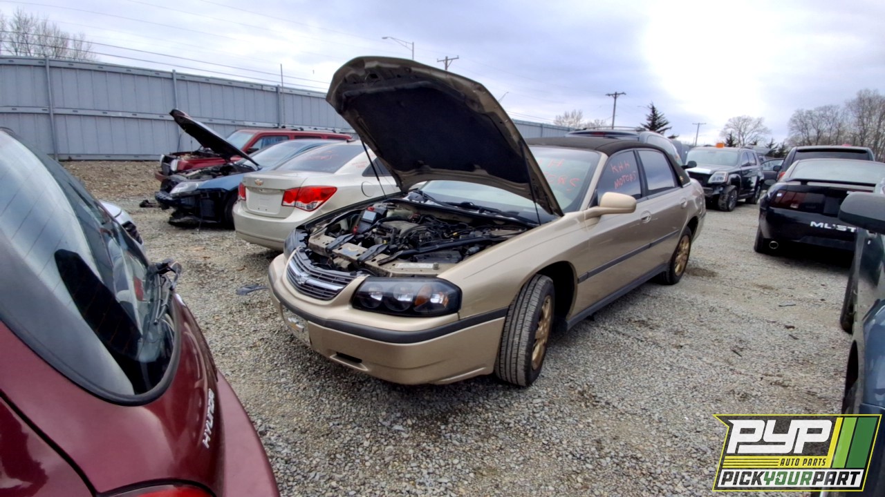 2004 CHEVROLET IMPALA partes disponibles
