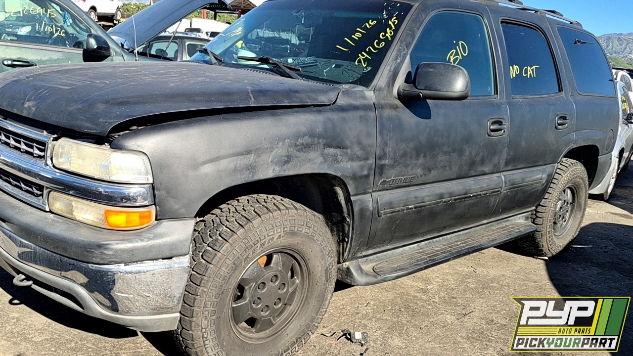 2000 CHEVROLET TAHOE available for parts