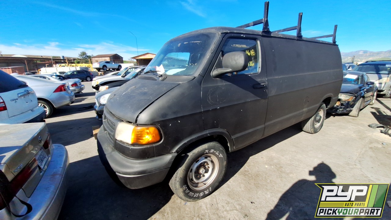 2003 DODGE RAM 3500 VAN available for parts