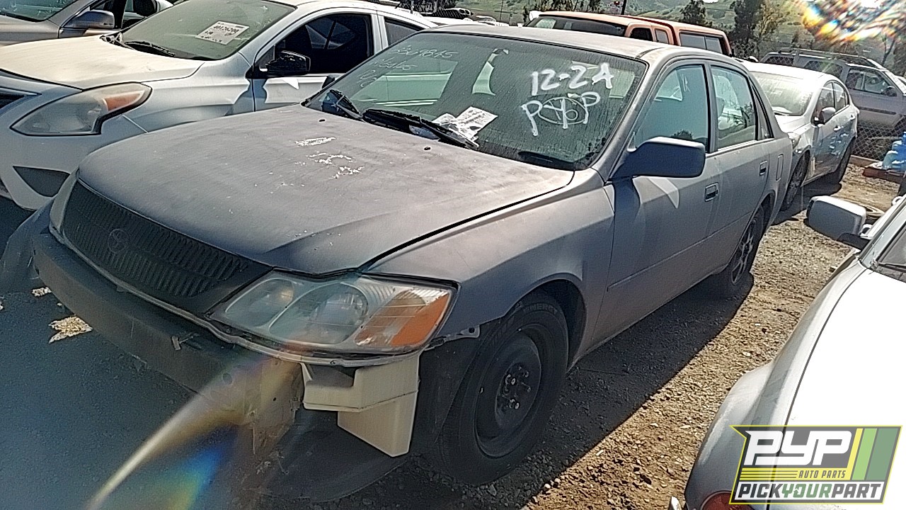 2000 TOYOTA AVALON partes disponibles