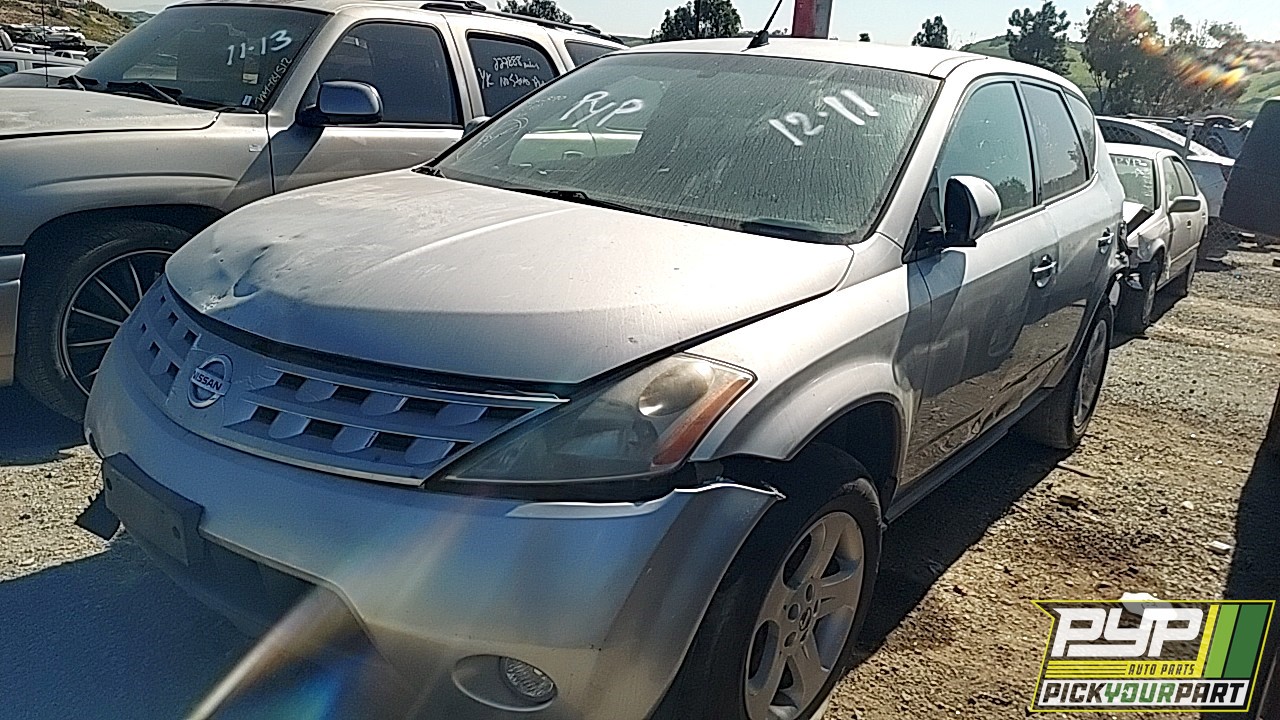 2005 NISSAN MURANO available for parts