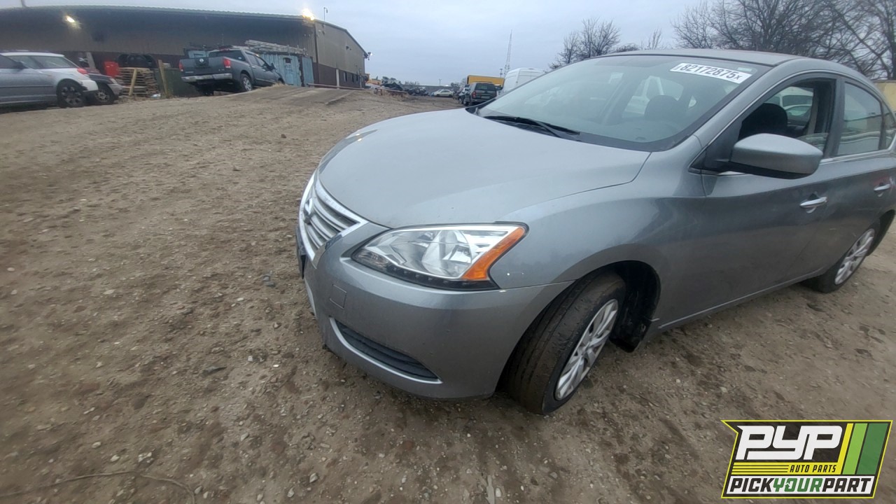 2014 NISSAN SENTRA partes disponibles