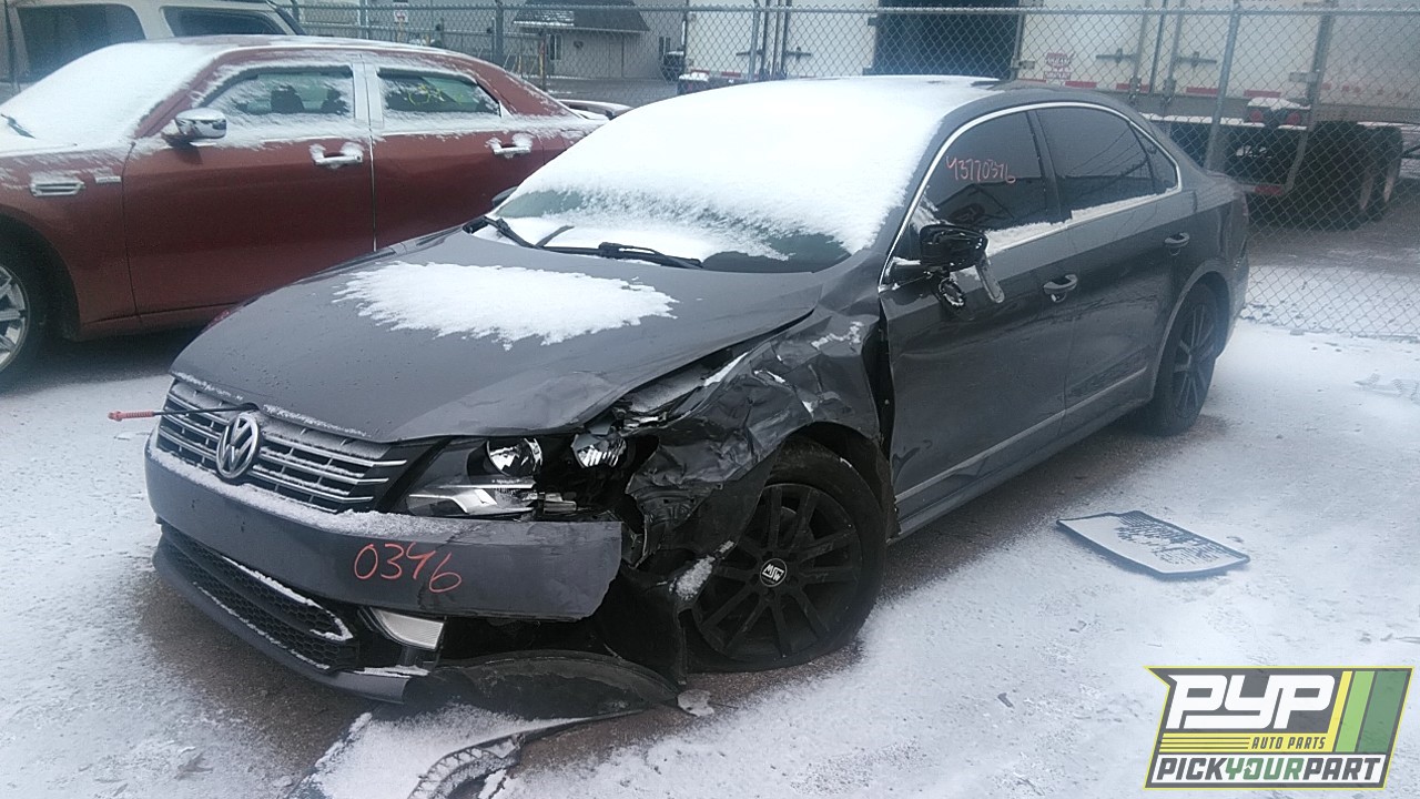 2012 VOLKSWAGEN PASSAT available for parts