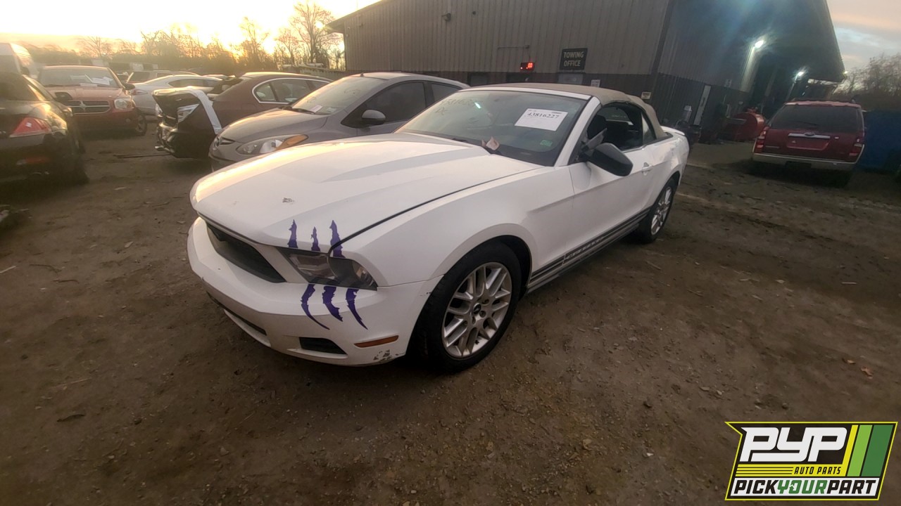 2010 FORD MUSTANG partes disponibles