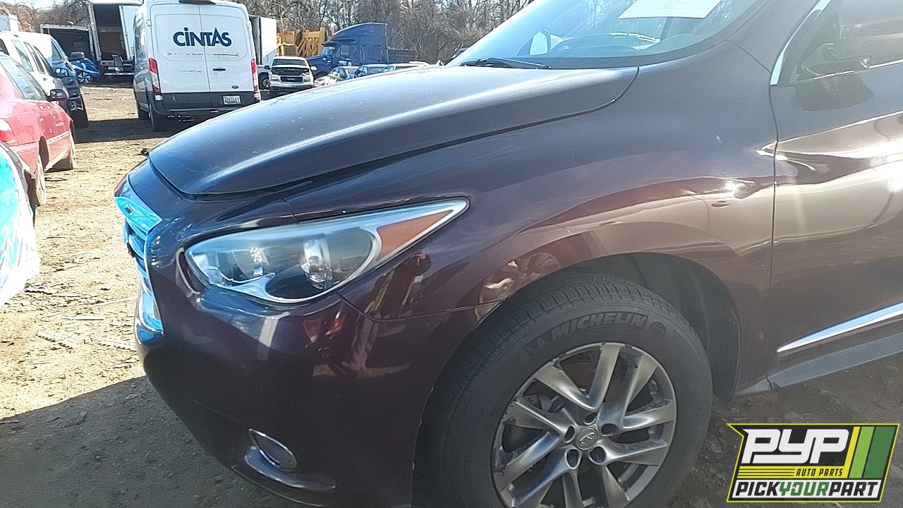 2013 INFINITI JX35 partes disponibles