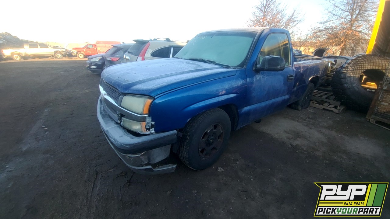 2003 CHEVROLET SILVERADO 1500 partes disponibles