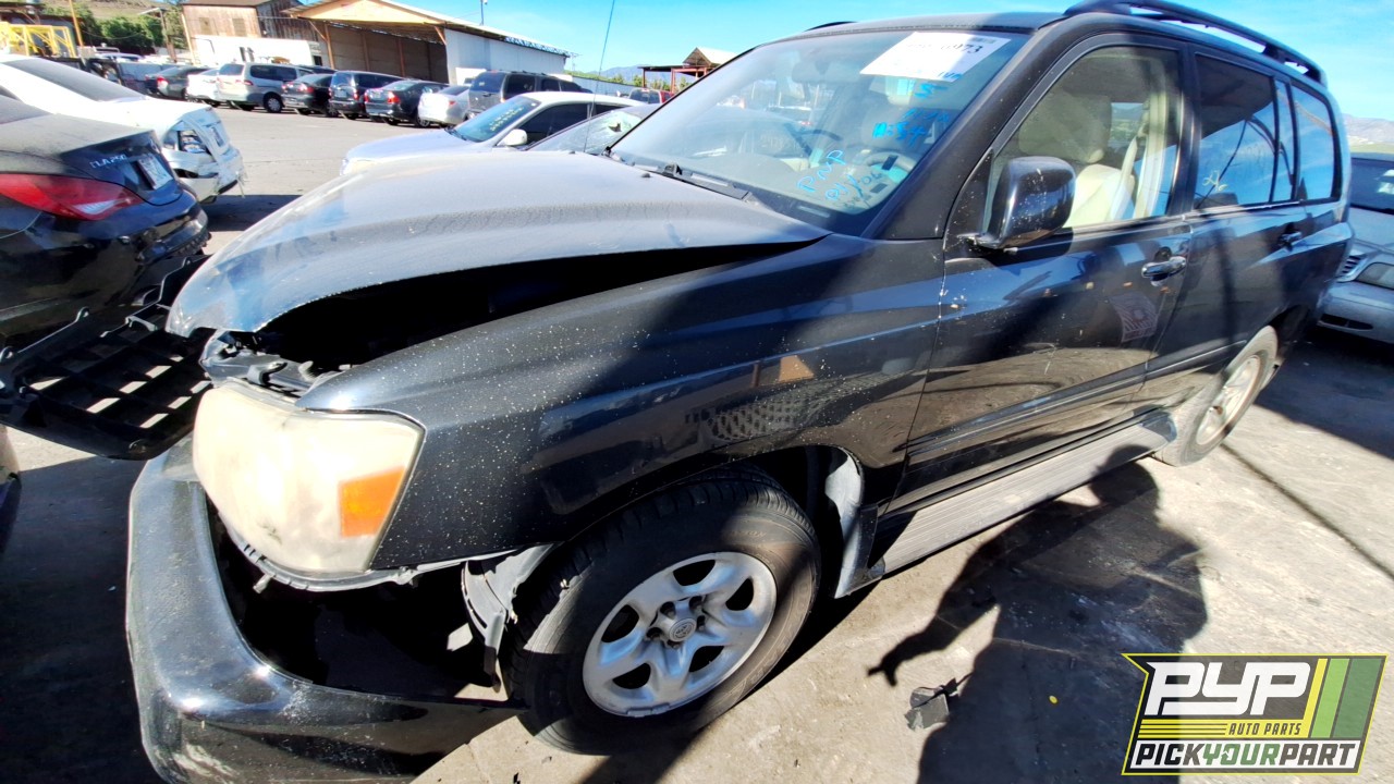 2004 TOYOTA HIGHLANDER available for parts