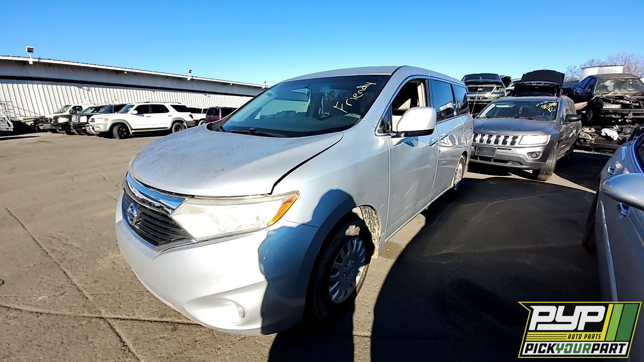 2013 NISSAN QUEST partes disponibles
