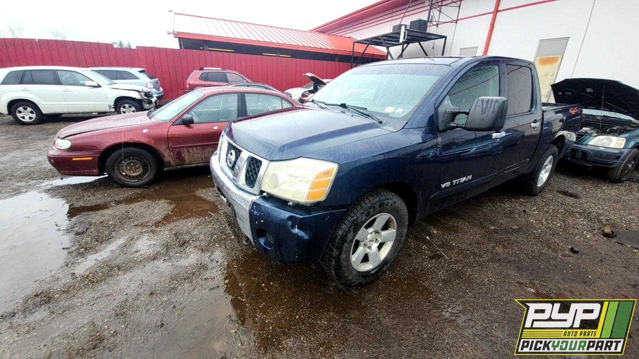2007 NISSAN TITAN partes disponibles