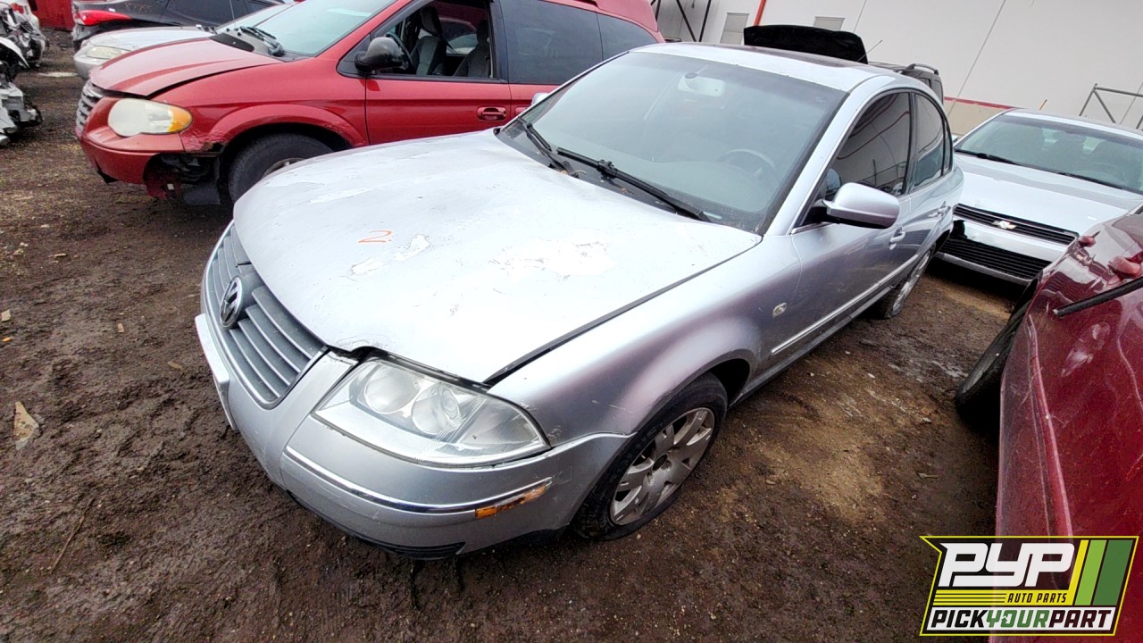 2003 VOLKSWAGEN PASSAT available for parts
