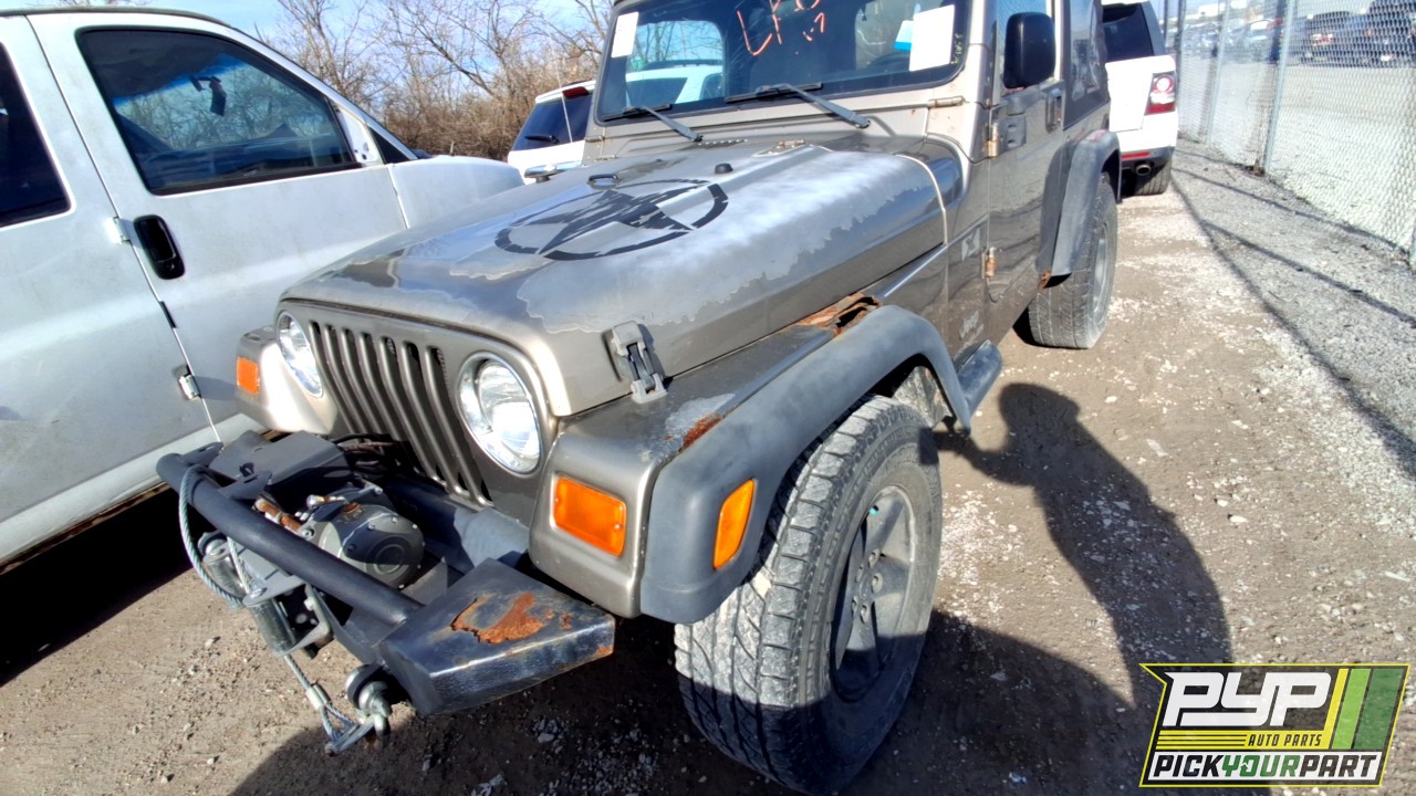 2003 JEEP WRANGLER partes disponibles