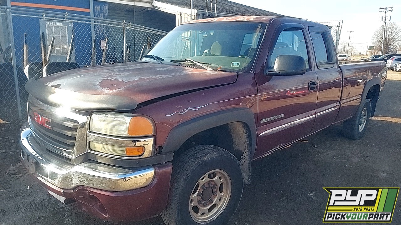 2003 GMC SIERRA 2500 HD partes disponibles