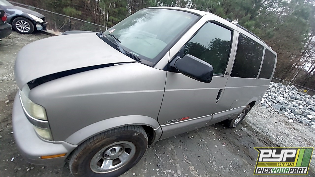 2002 CHEVROLET ASTRO partes disponibles