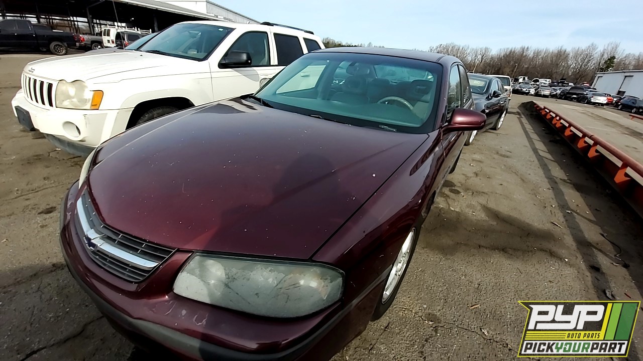 2003 CHEVROLET IMPALA partes disponibles