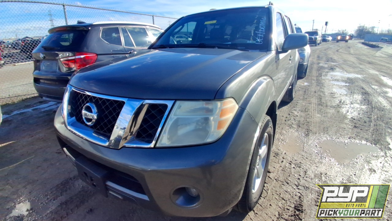 2008 NISSAN PATHFINDER partes disponibles