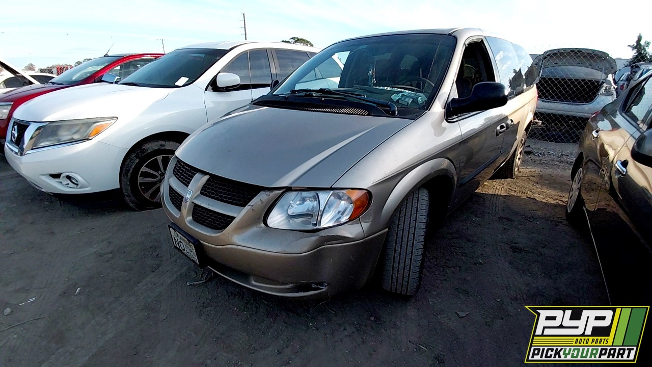 2003 DODGE GRAND CARAVAN partes disponibles