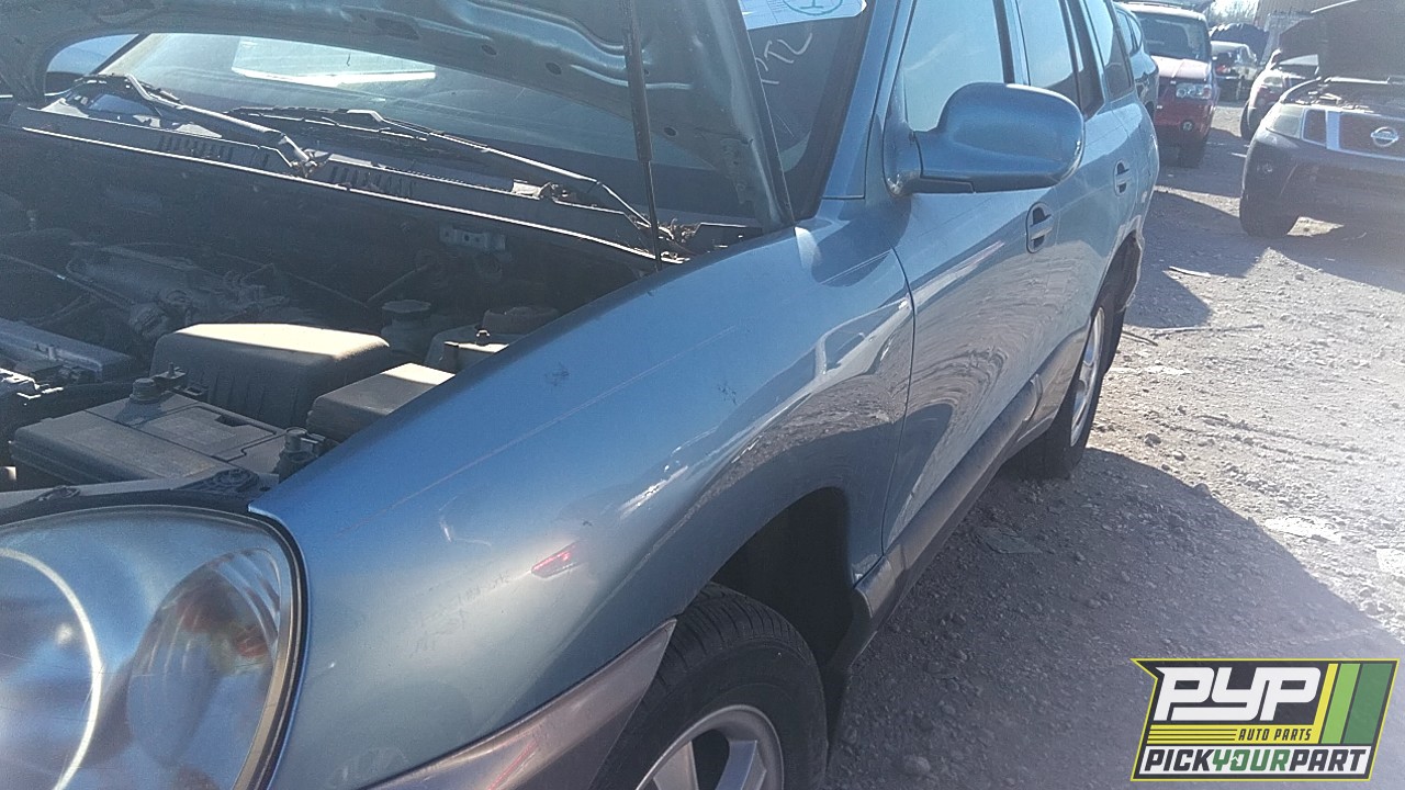 2004 HYUNDAI SANTA FE partes disponibles