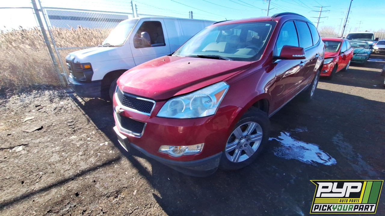 2012 CHEVROLET TRAVERSE partes disponibles