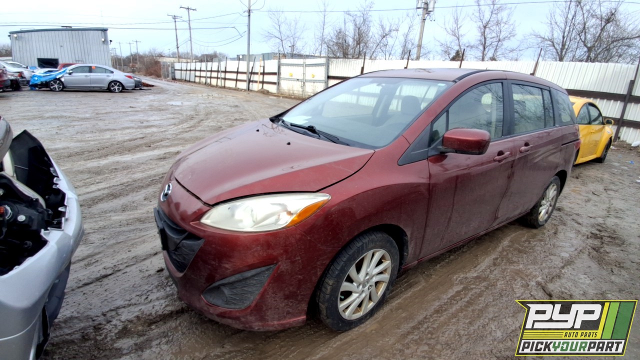 2012 MAZDA 5 partes disponibles