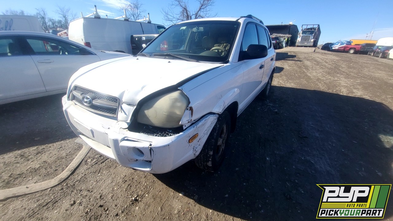 2007 HYUNDAI TUCSON partes disponibles