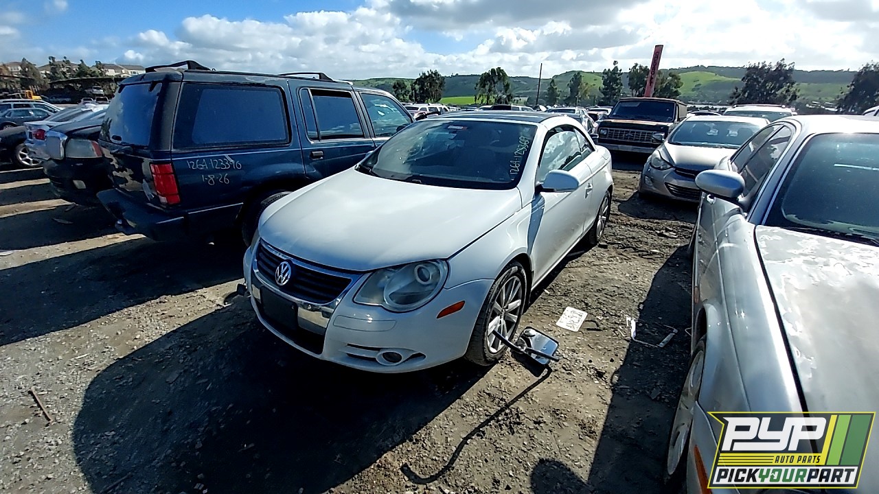 2008 VOLKSWAGEN EOS partes disponibles