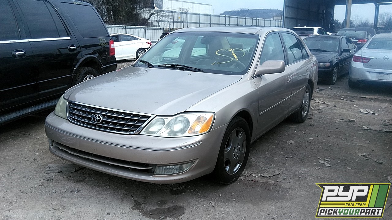 2004 TOYOTA AVALON partes disponibles