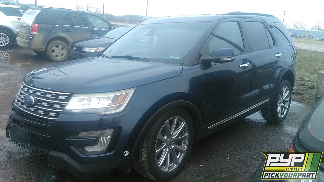 2017 FORD EXPLORER partes disponibles