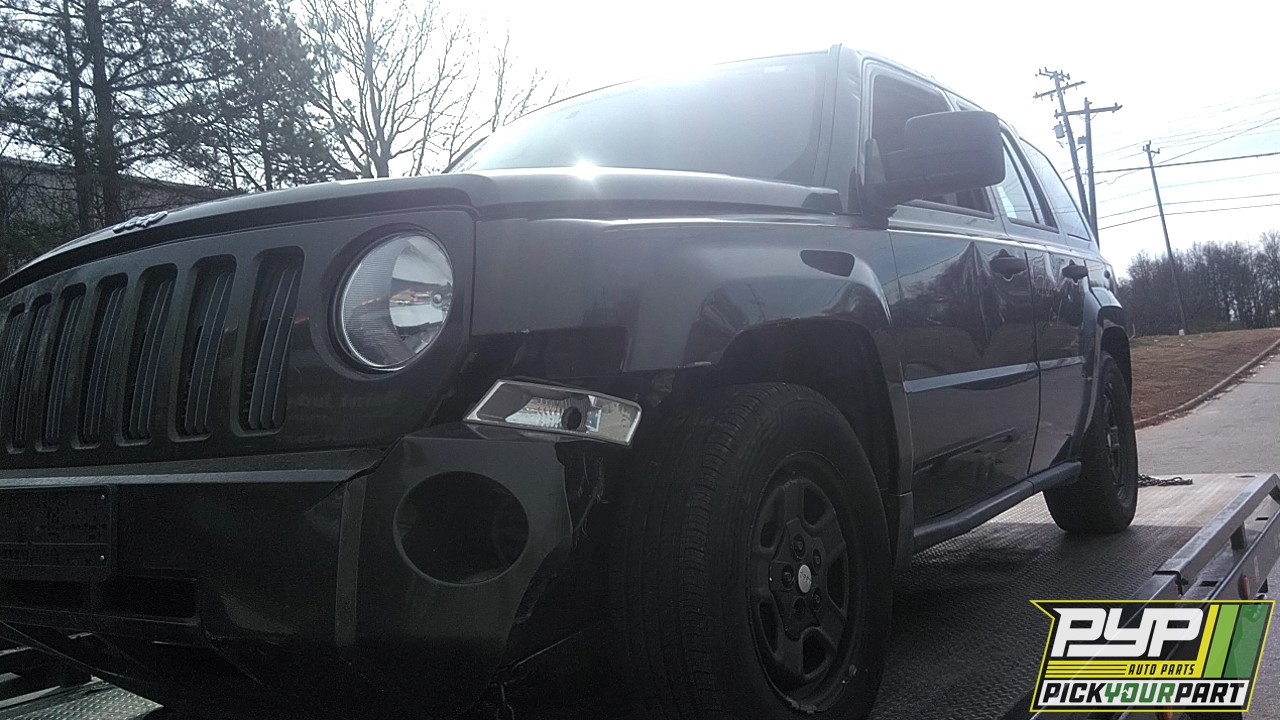 2009 JEEP PATRIOT partes disponibles