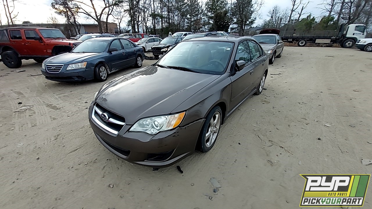 2009 SUBARU LEGACY available for parts