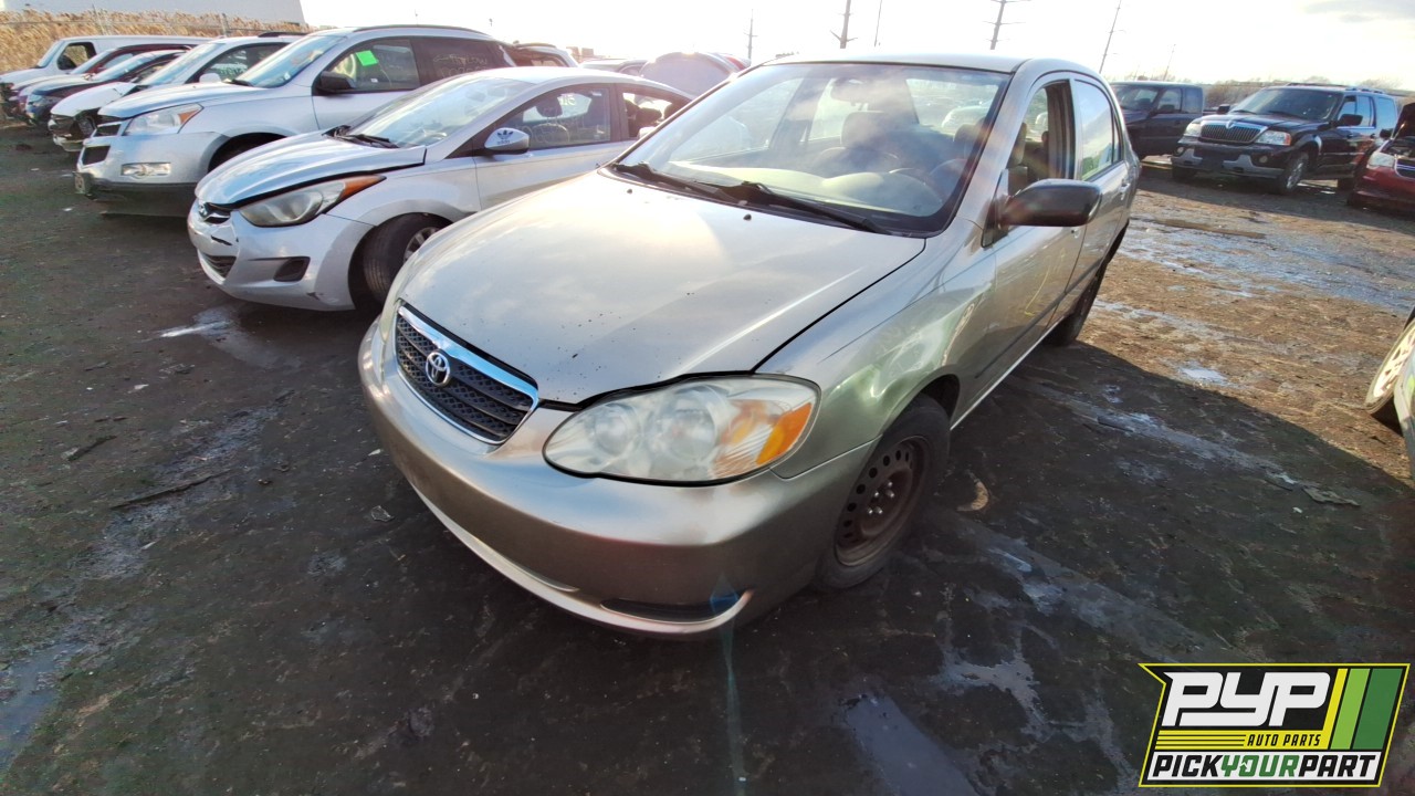 2005 TOYOTA COROLLA available for parts